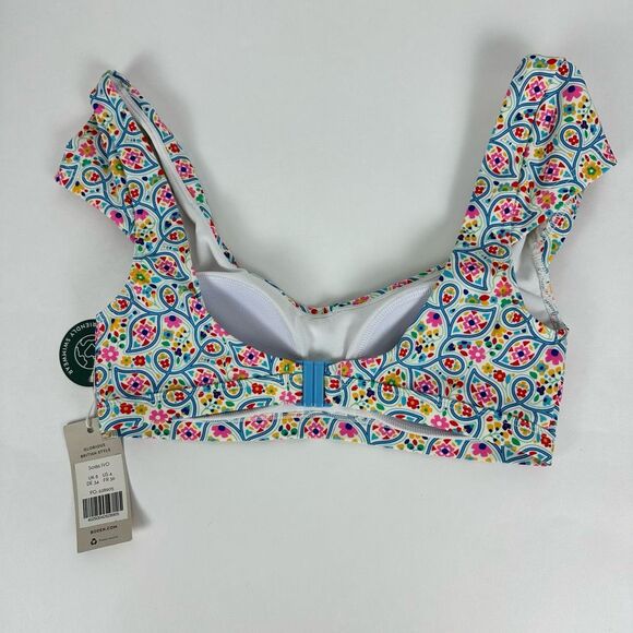 Boden Multicolor Patterned Bikini Top - Picture 6 of 14